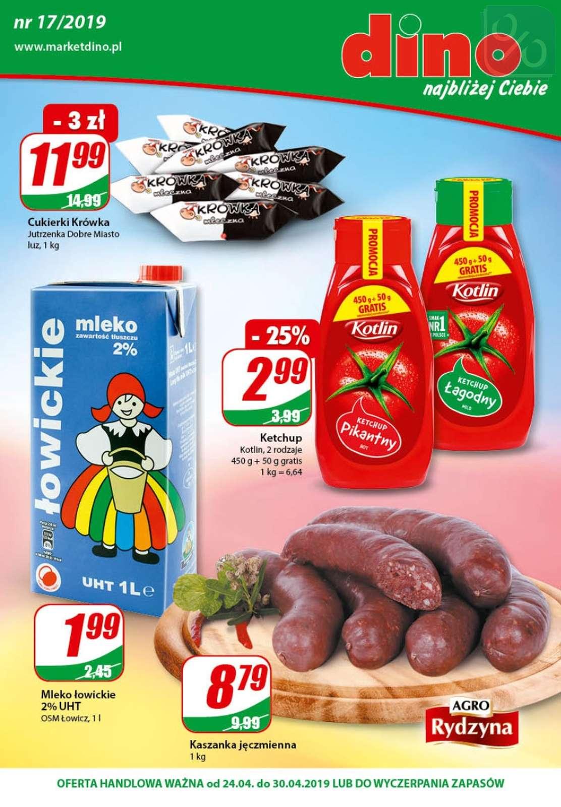 Gazetka promocyjna DINO str. 1