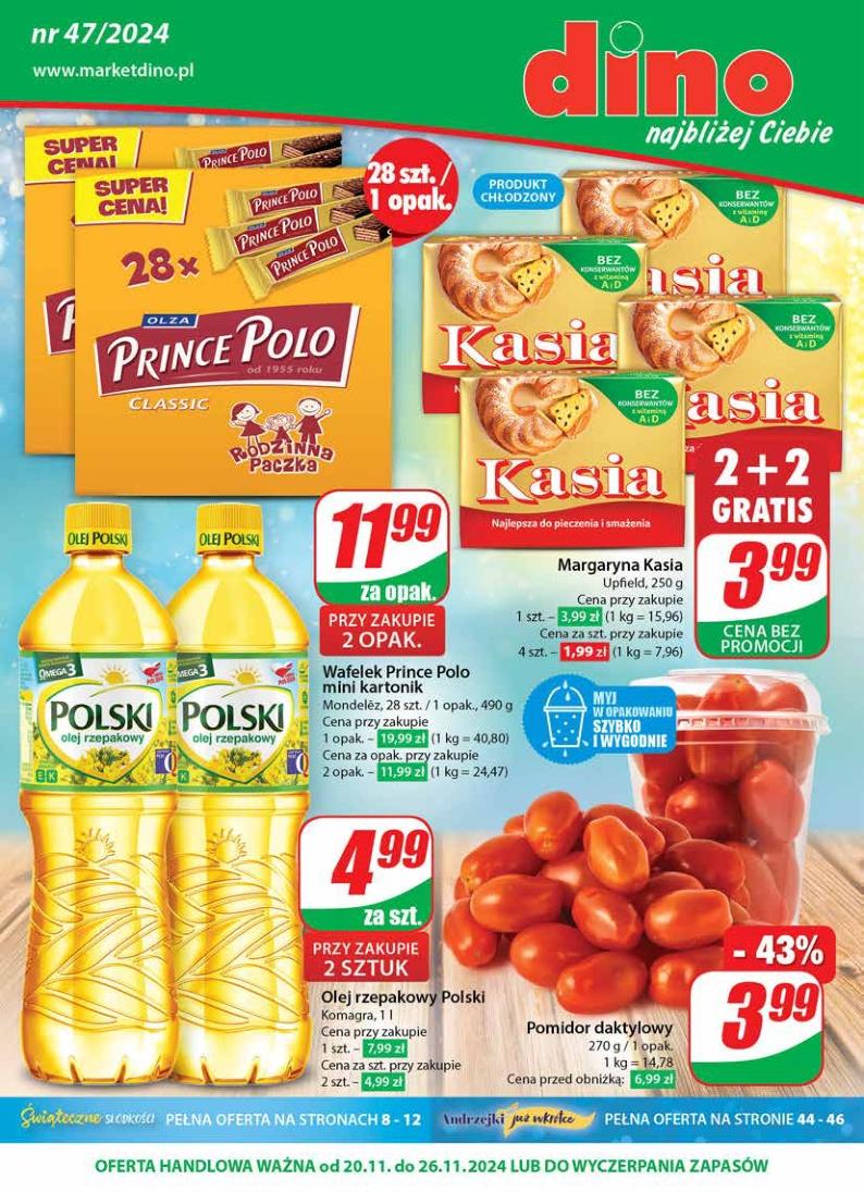 Gazetka promocyjna DINO str. 1