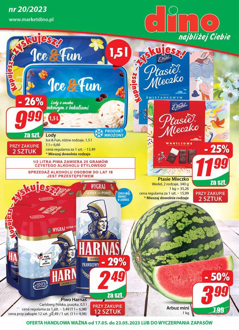 Gazetka promocyjna DINO str. 1