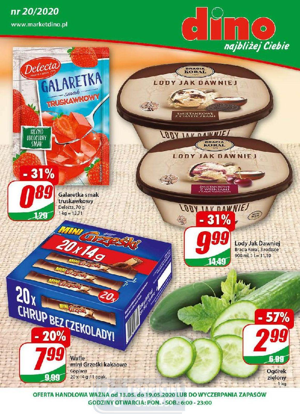 Gazetka promocyjna DINO str. 1