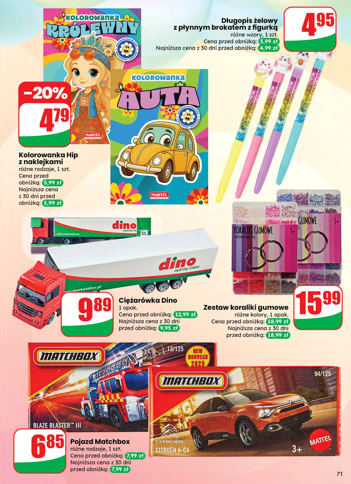 Gazetka promocyjna DINO str. 71