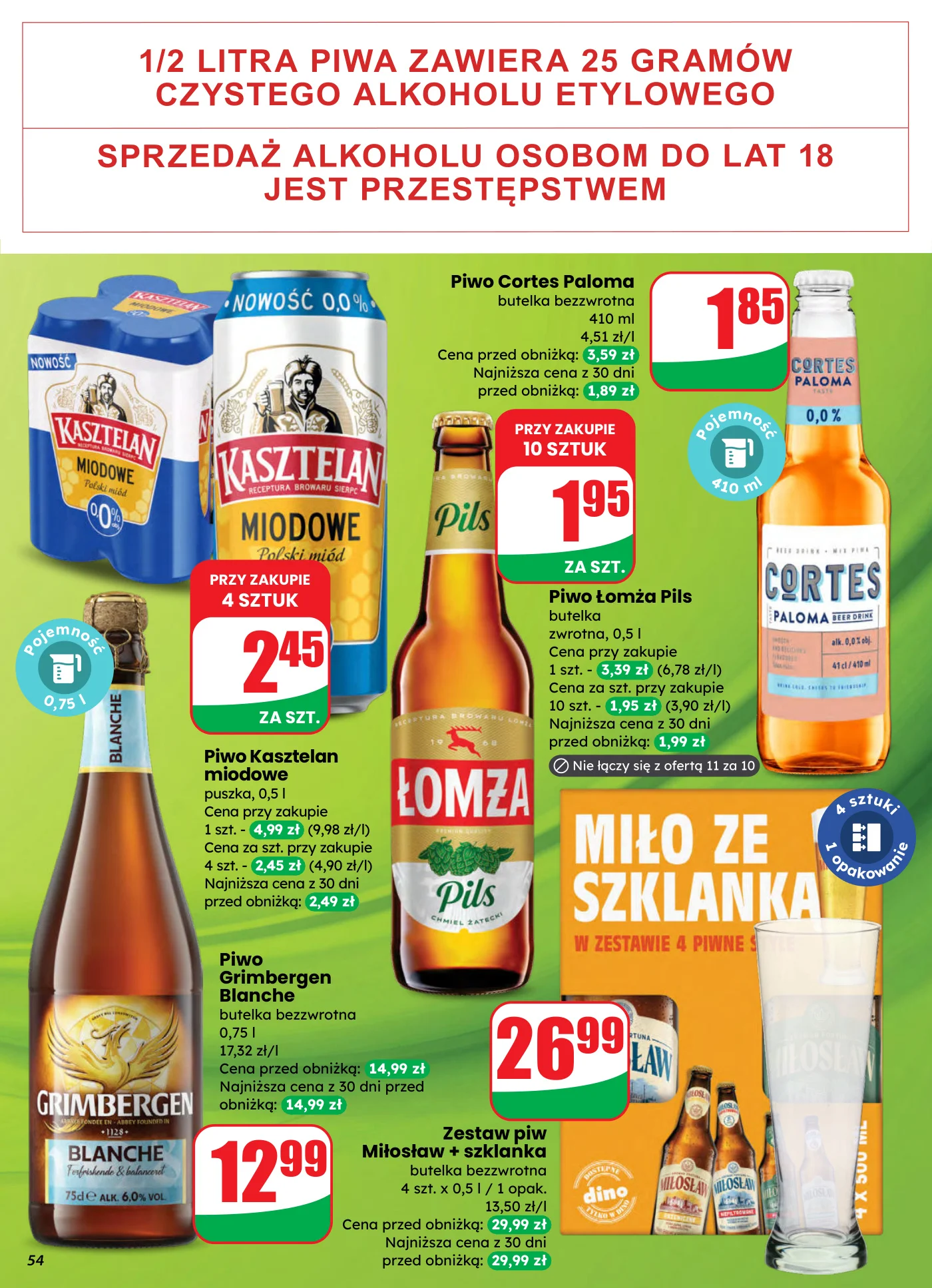 Gazetka promocyjna DINO str. 54