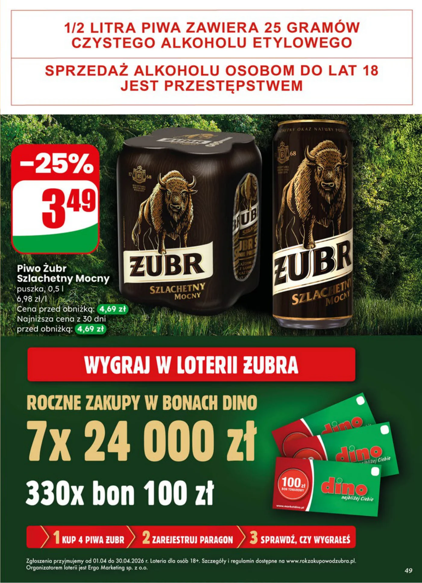 Gazetka promocyjna DINO str. 49