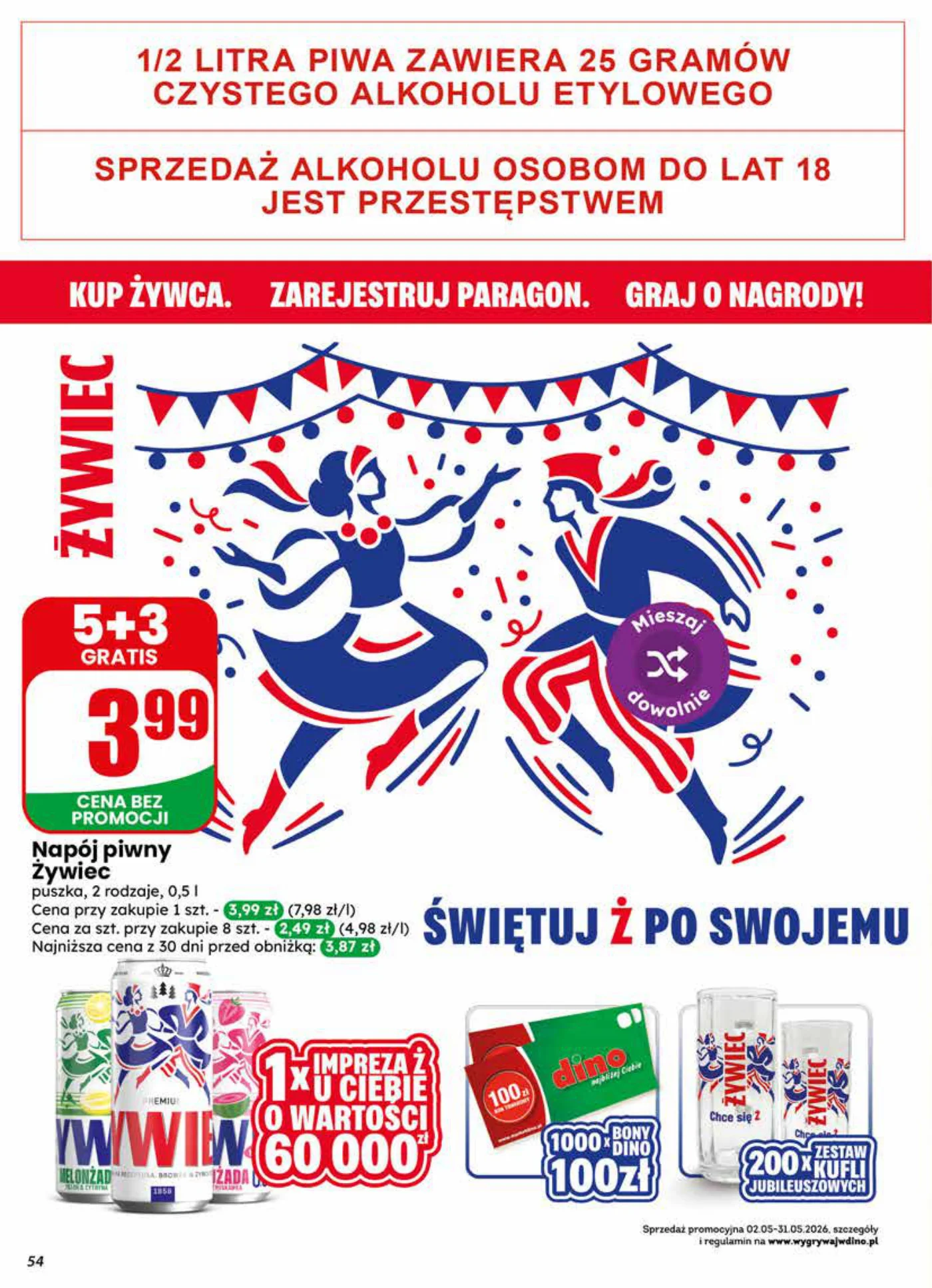 Gazetka promocyjna DINO str. 54
