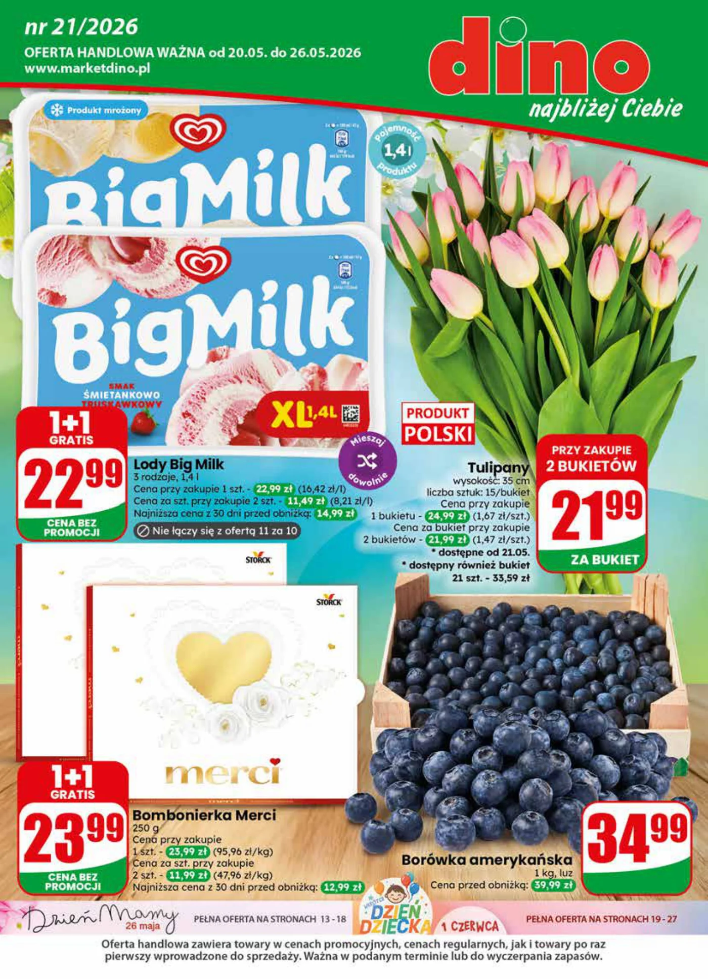 Gazetka promocyjna DINO str. 1