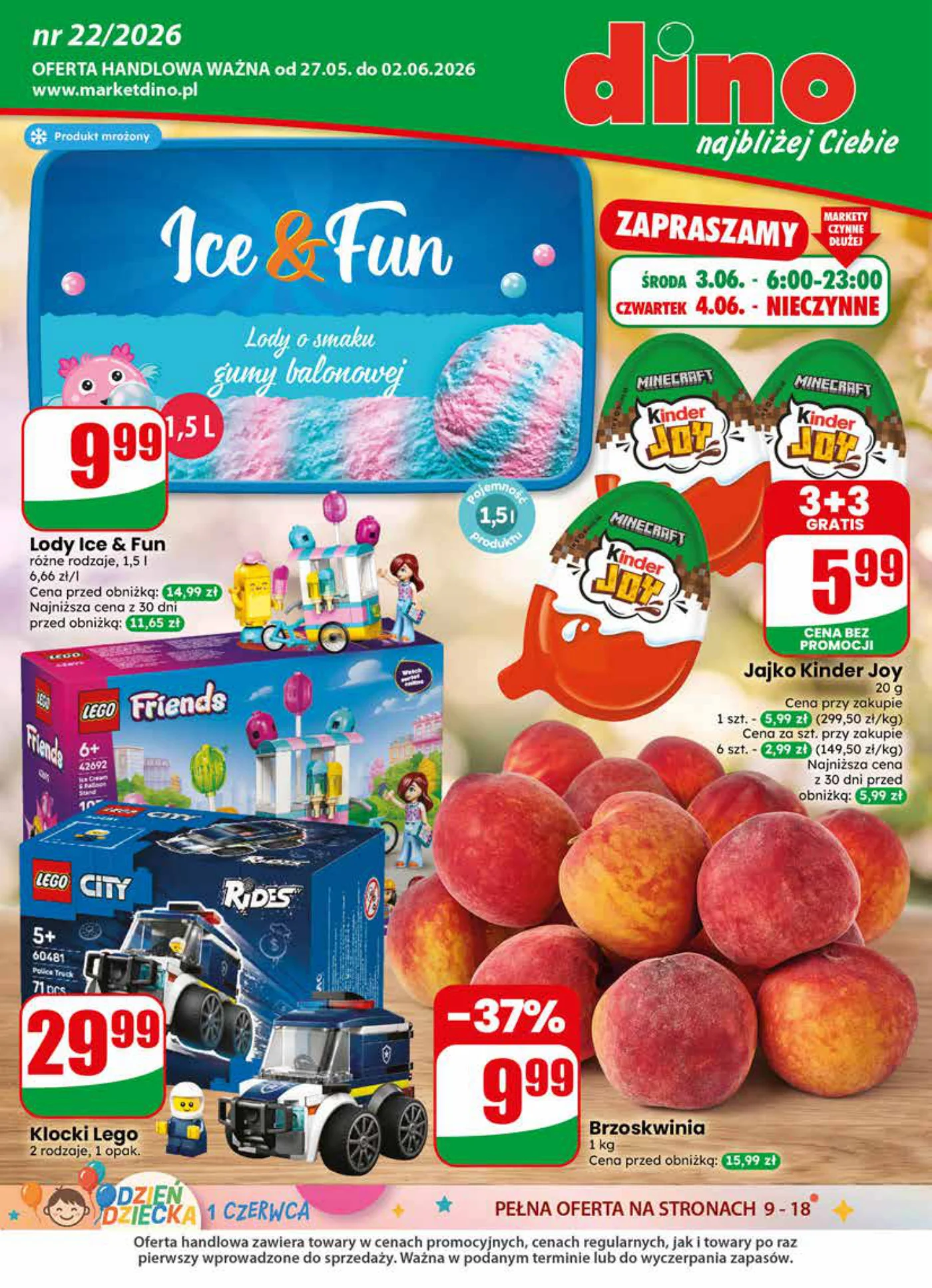 Gazetka promocyjna DINO str. 1