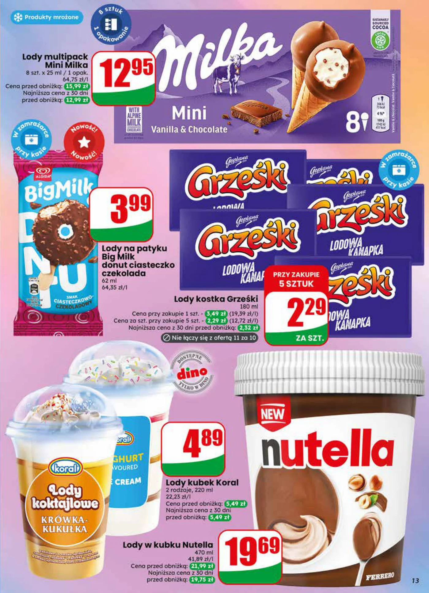 Gazetka promocyjna DINO str. 13