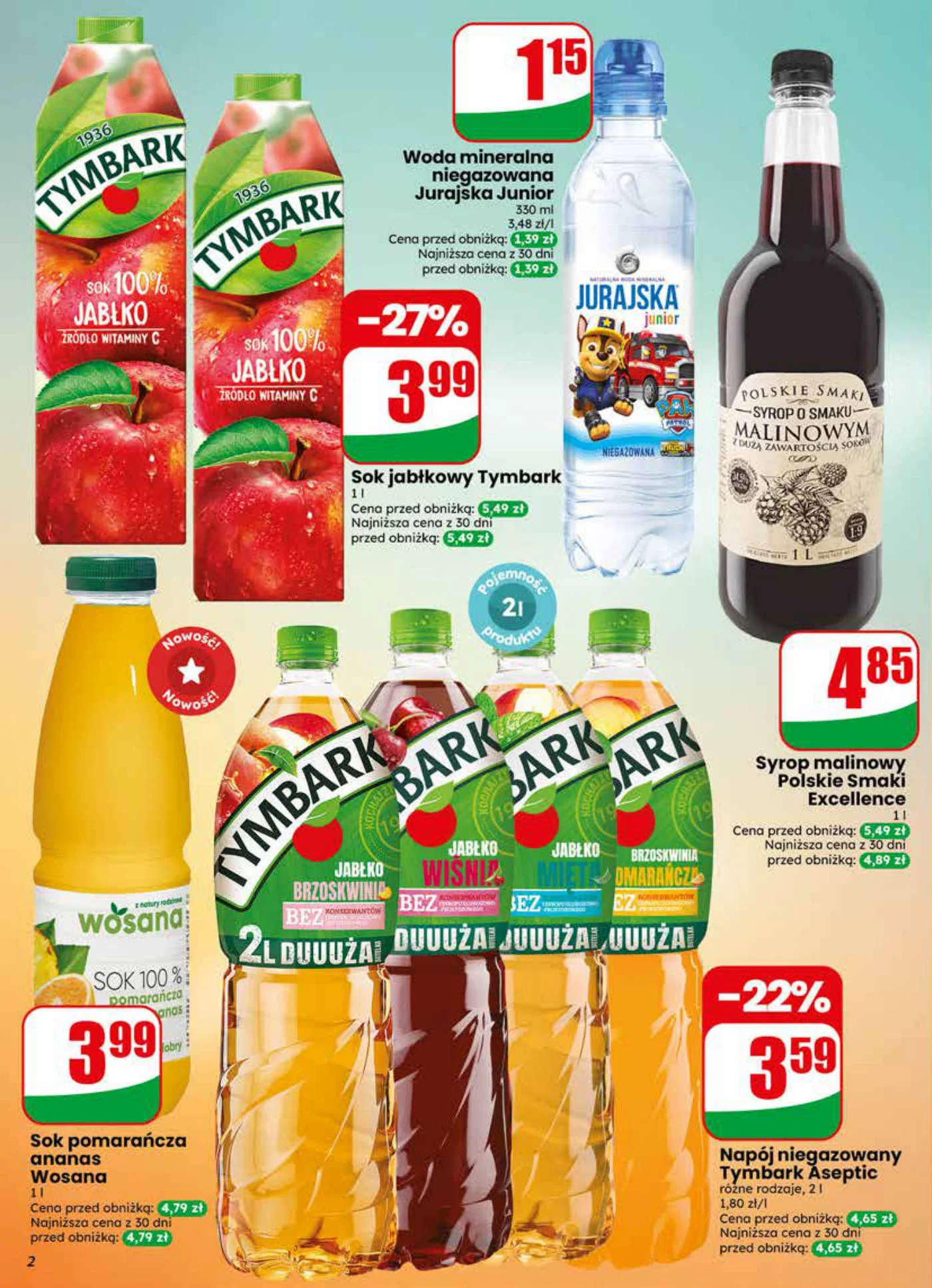 Gazetka promocyjna DINO str. 2