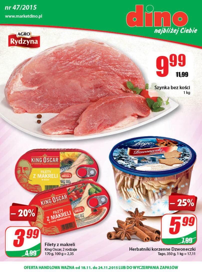 Gazetka promocyjna DINO str. 1