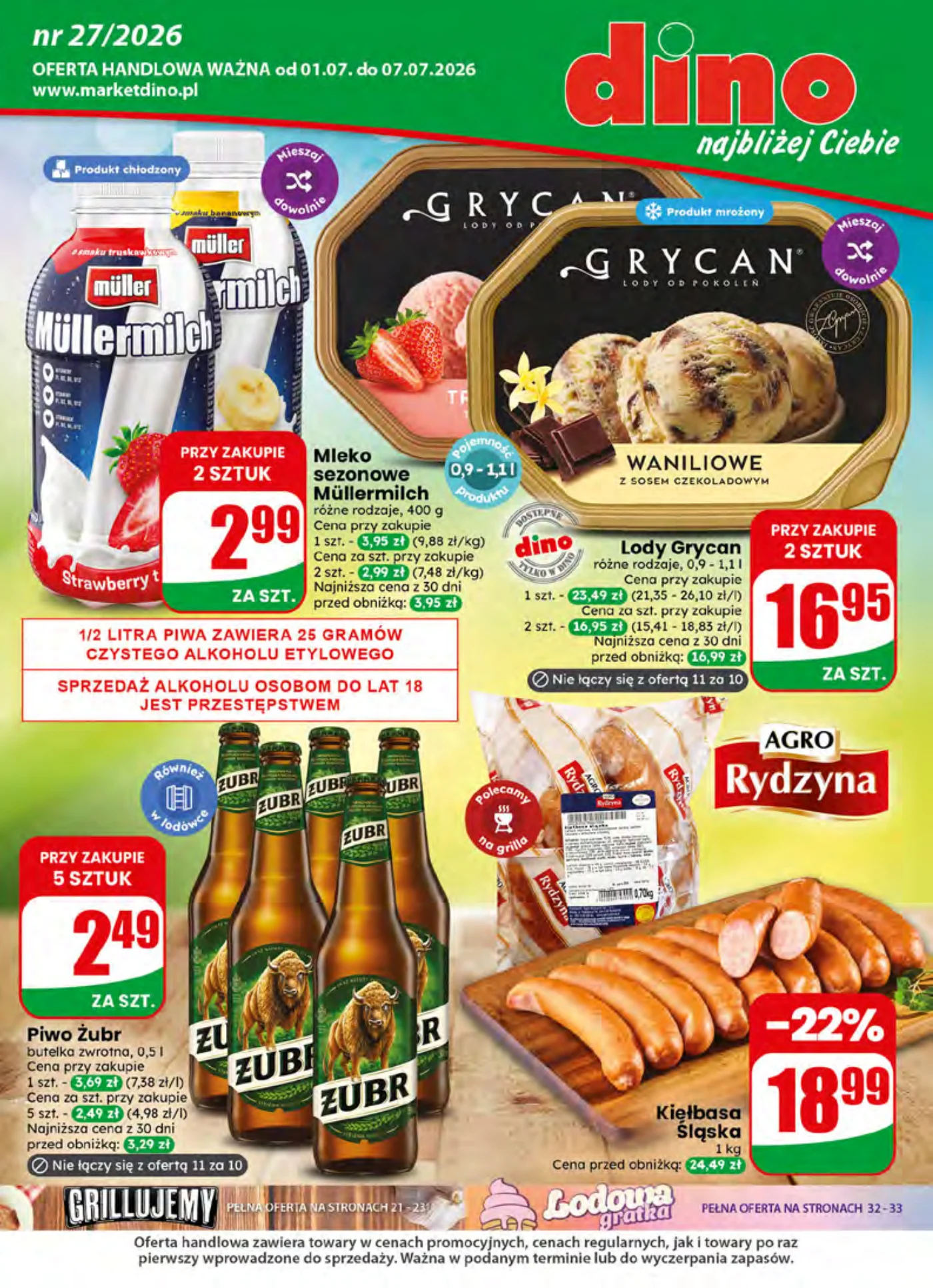 Gazetka promocyjna DINO str. 1