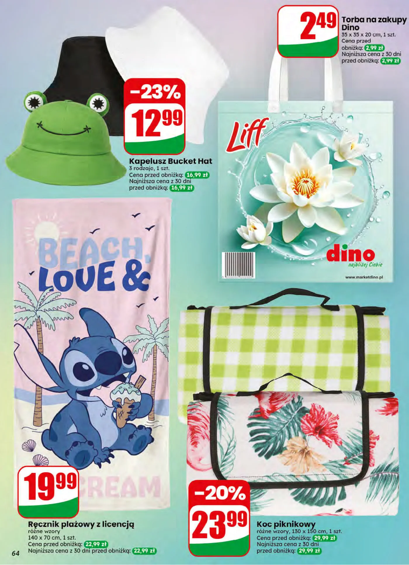 Gazetka promocyjna DINO str. 64
