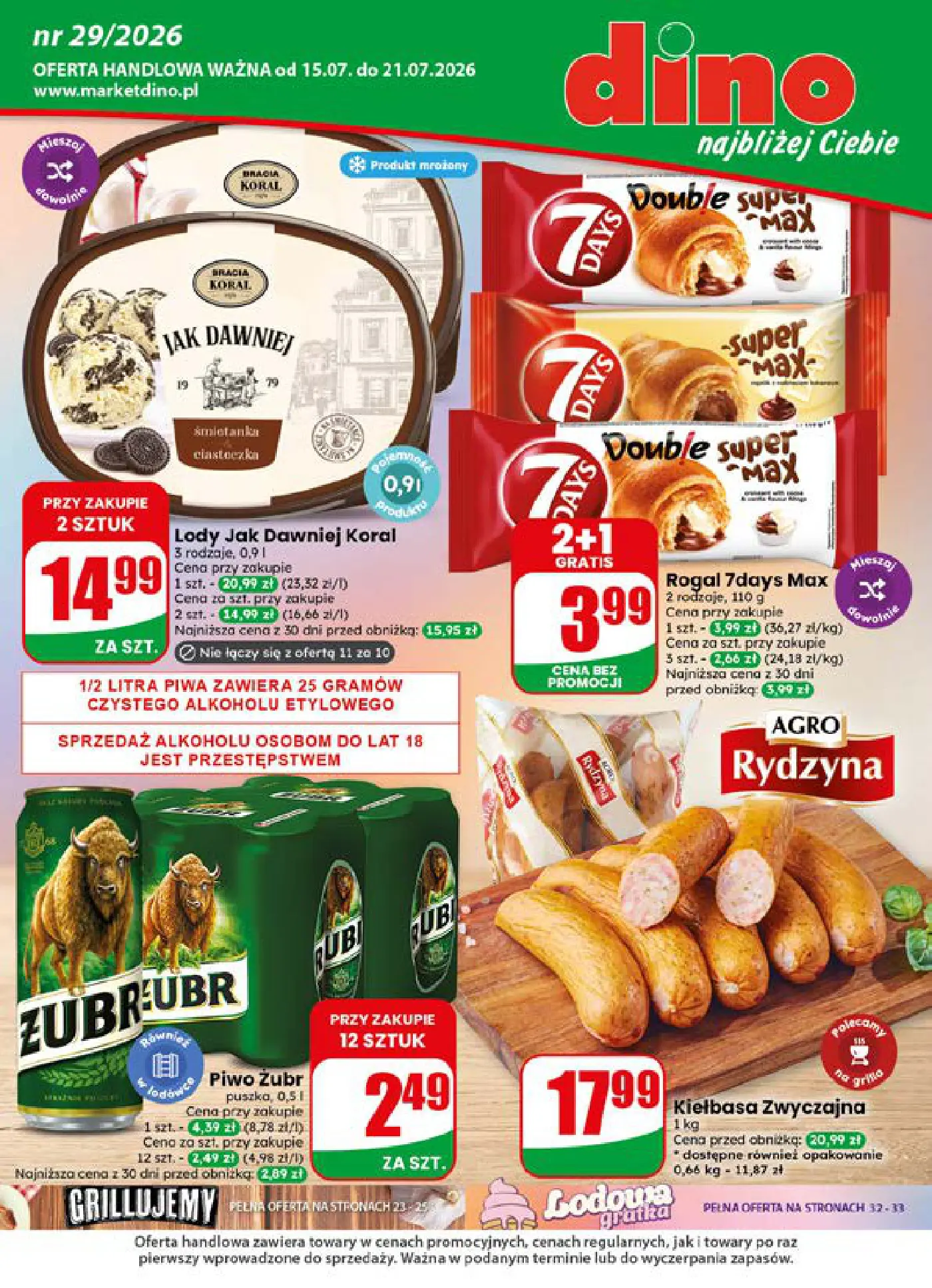 Gazetka promocyjna DINO str. 1