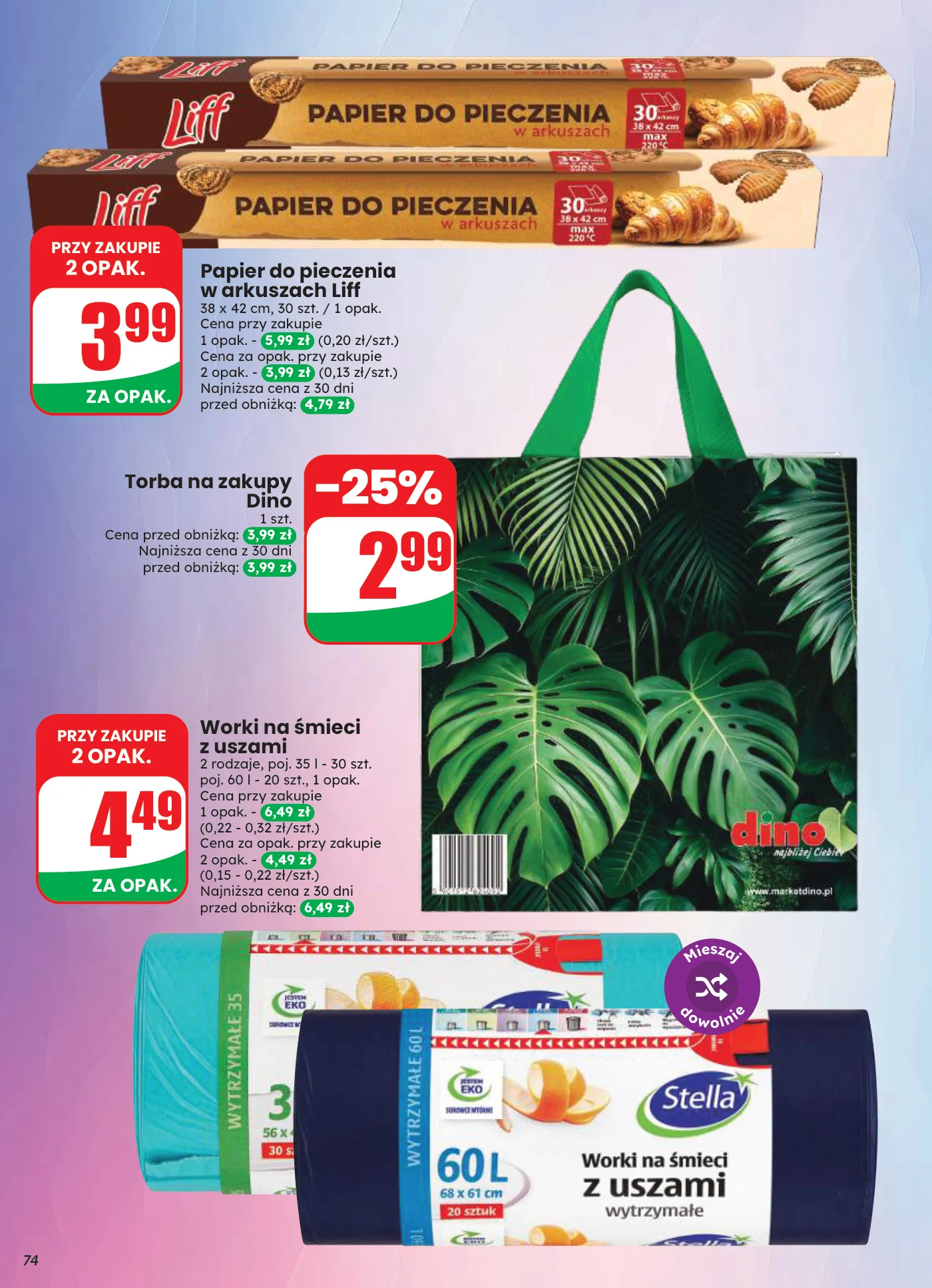 Gazetka promocyjna DINO str. 74