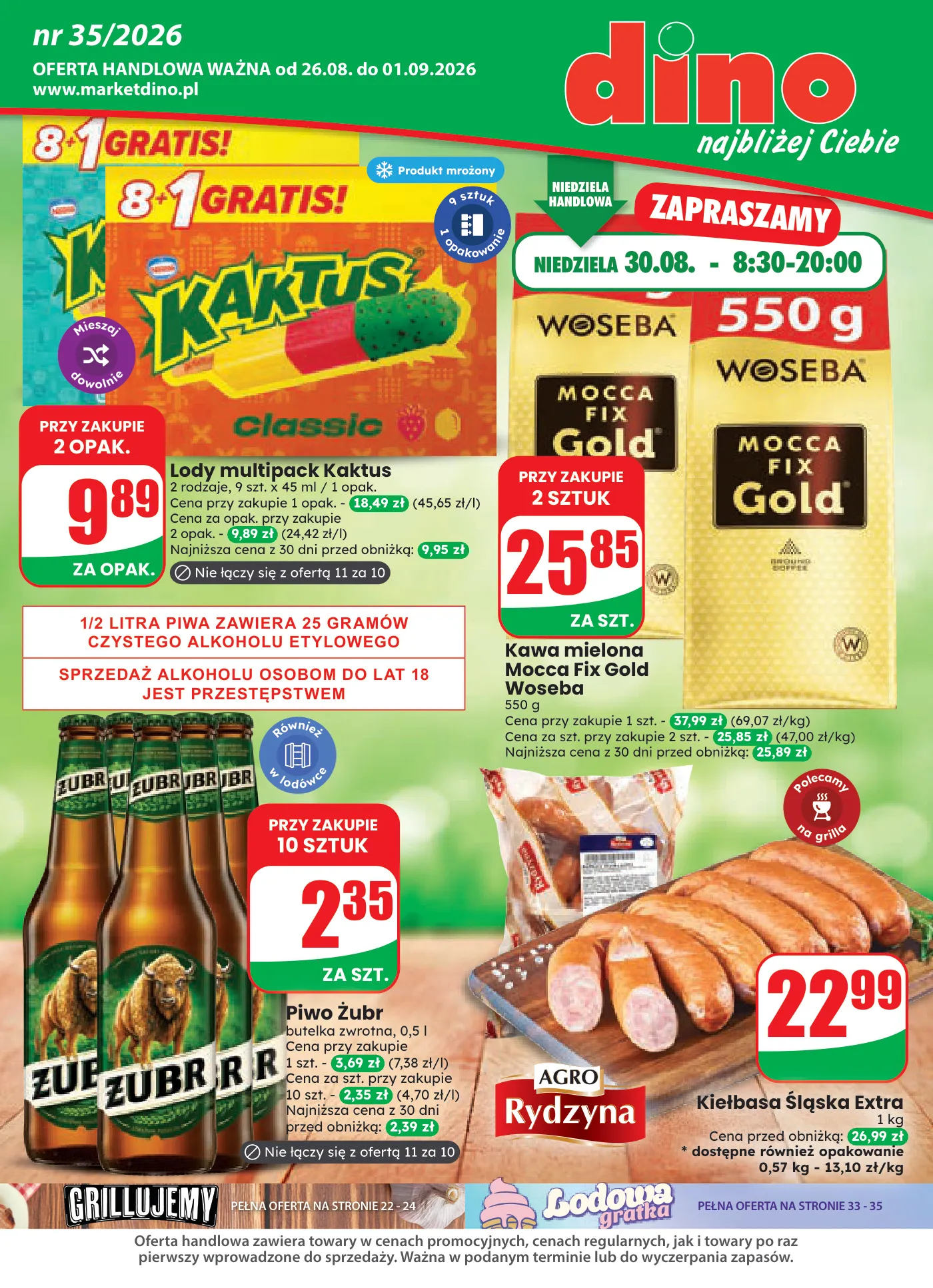 Gazetka promocyjna DINO str. 1