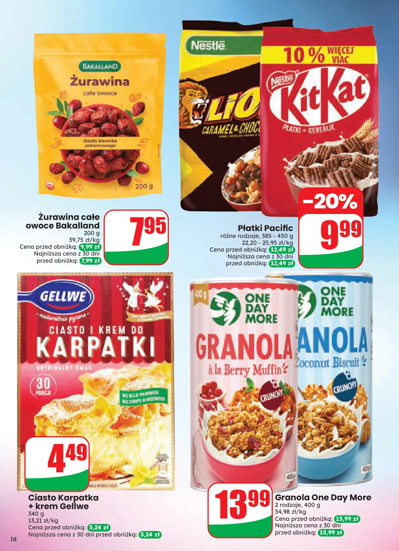 Gazetka promocyjna DINO str. 16