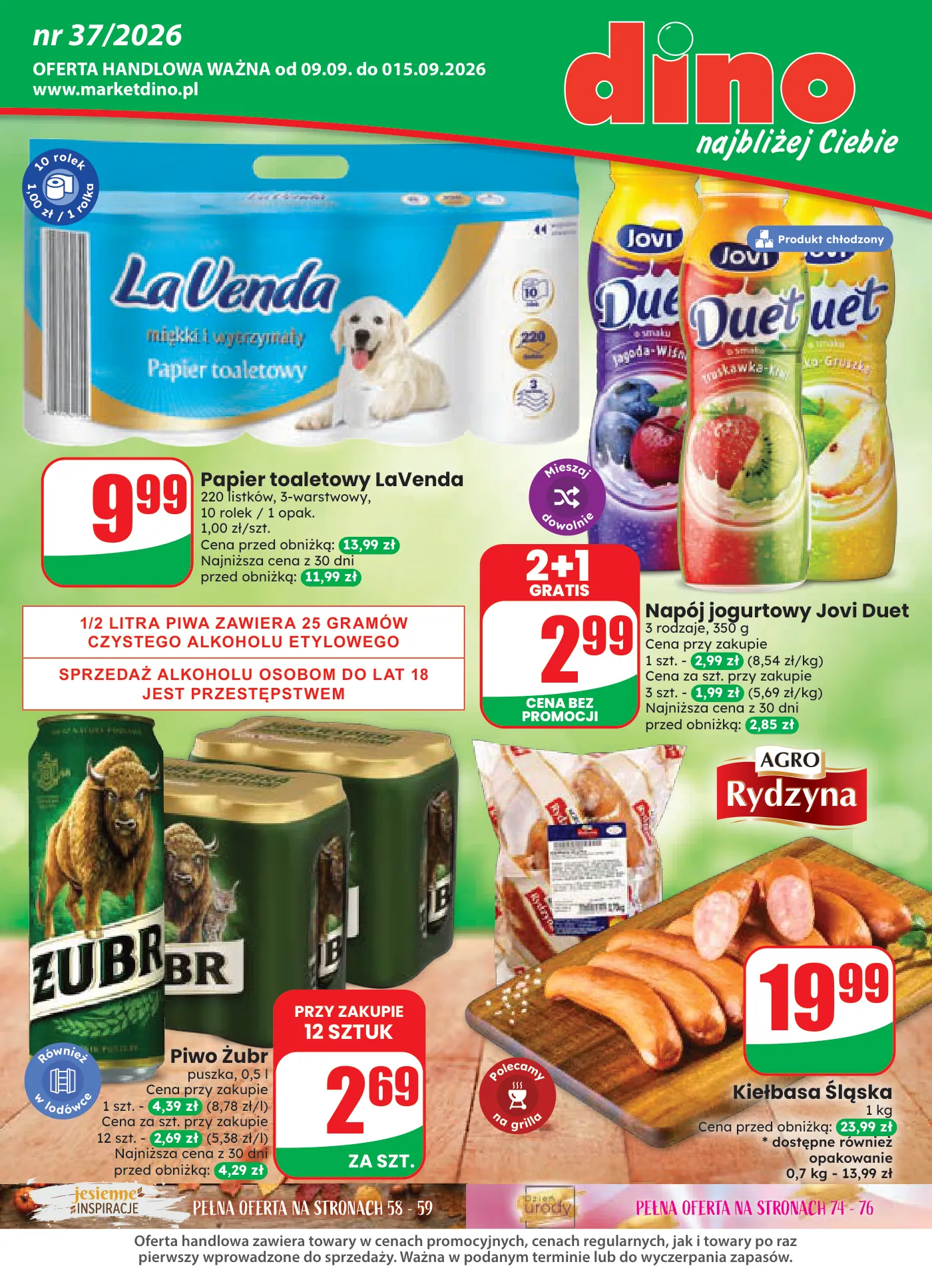 Gazetka promocyjna DINO str. 1