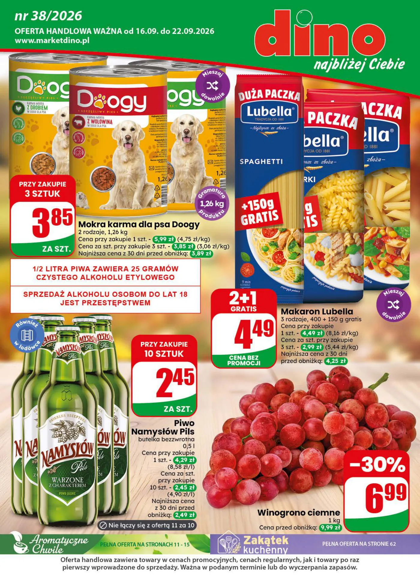 Gazetka promocyjna DINO str. 1