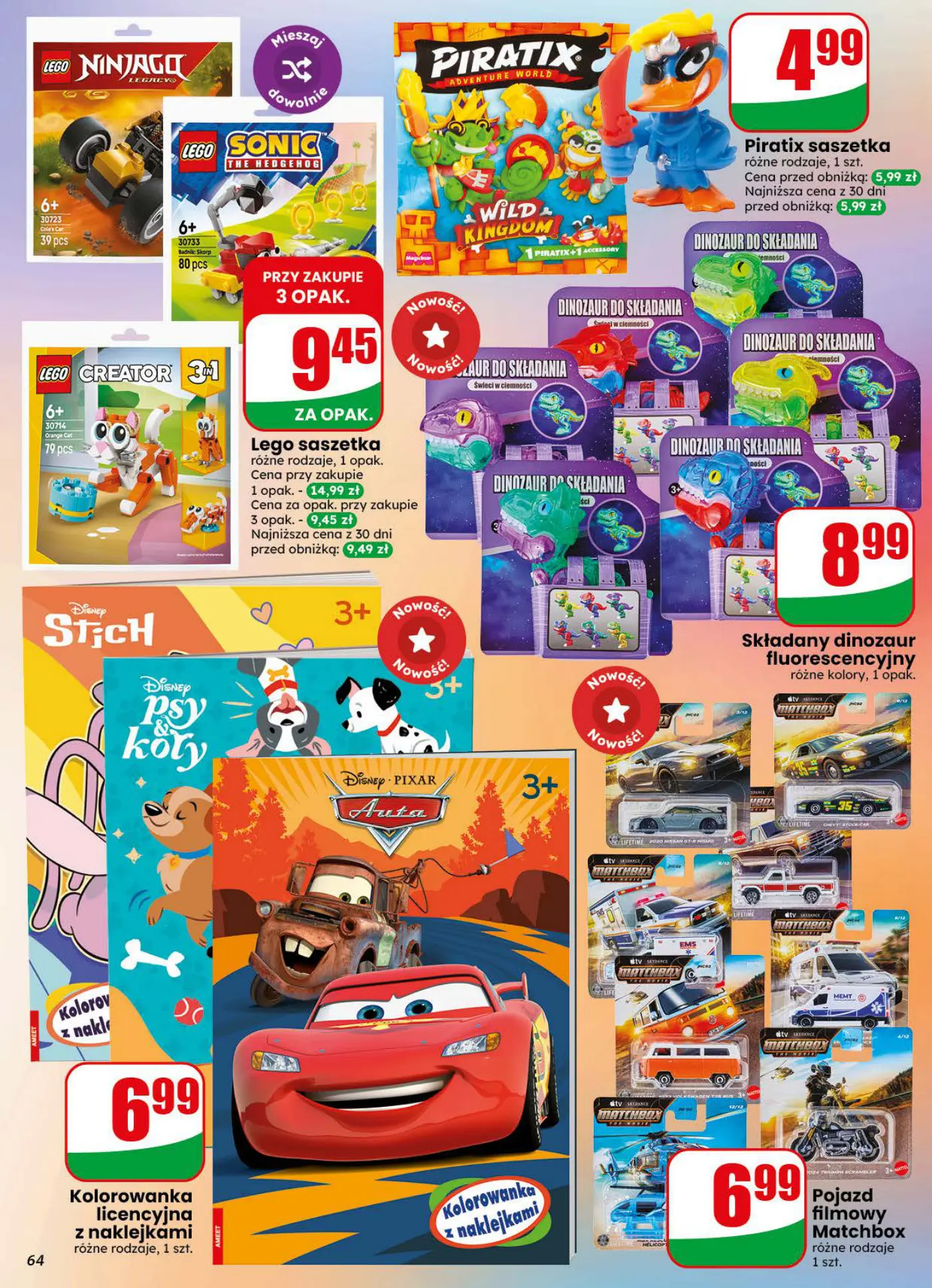 Gazetka promocyjna DINO str. 64