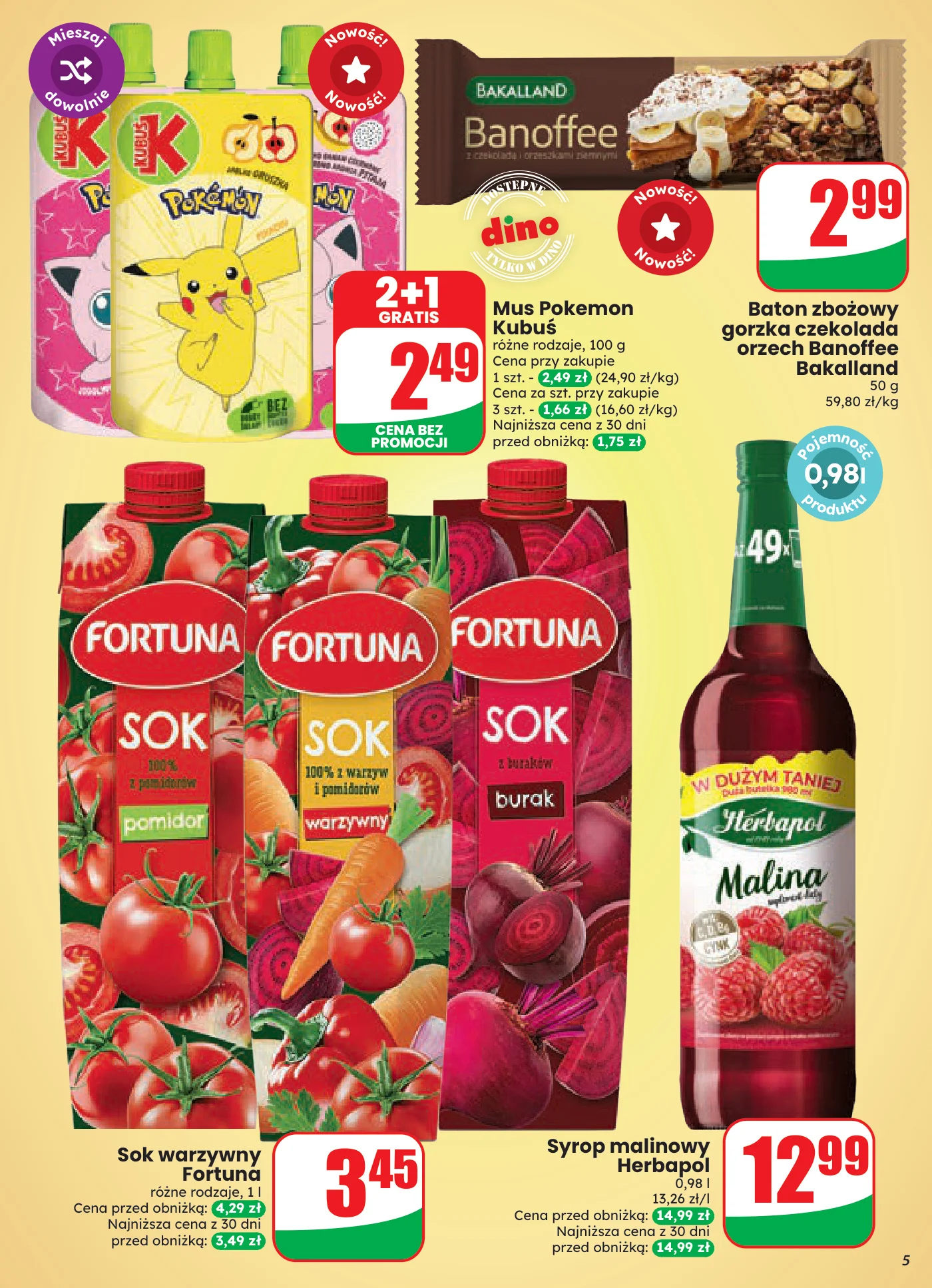 Gazetka promocyjna DINO str. 5