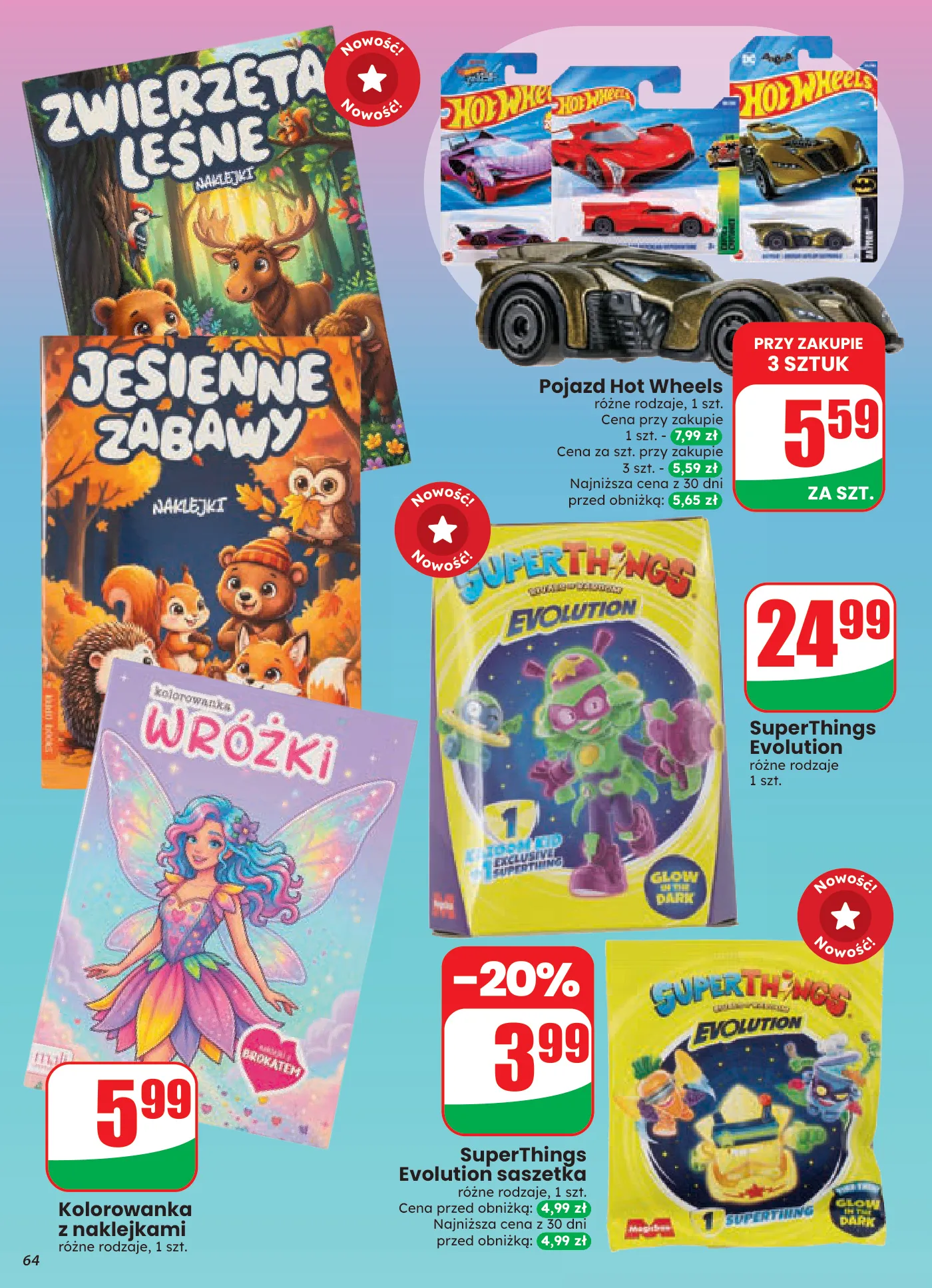 Gazetka promocyjna DINO str. 64