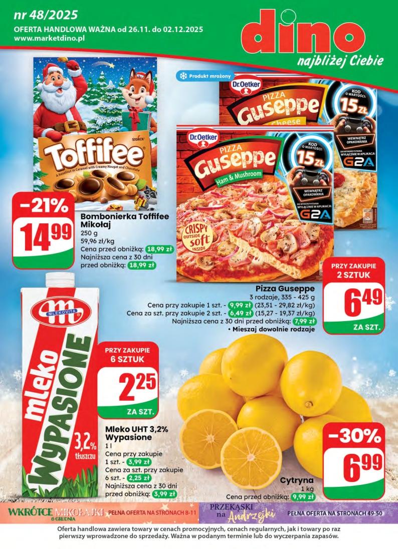 Gazetka promocyjna DINO str. 1