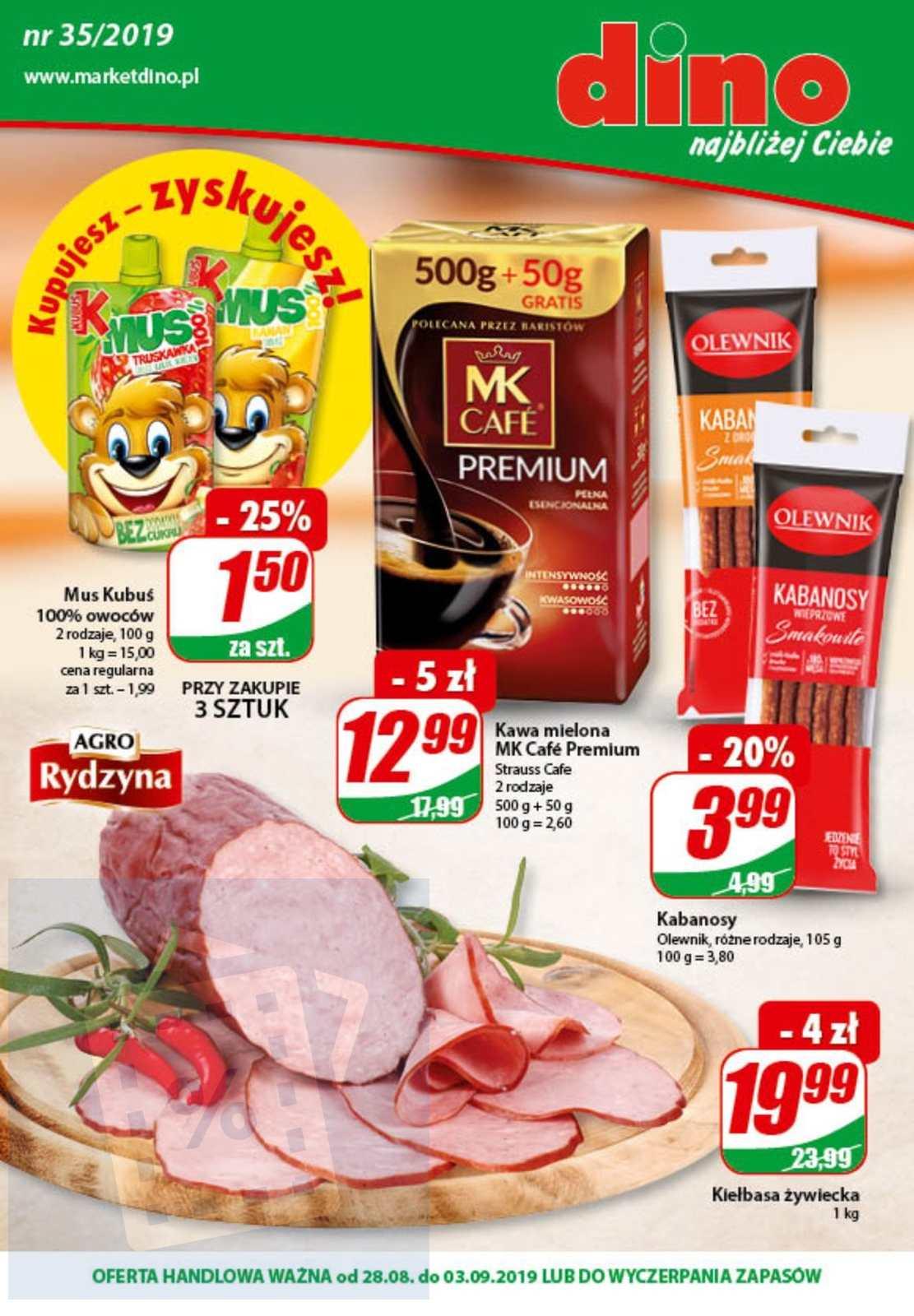 Gazetka promocyjna DINO str. 1