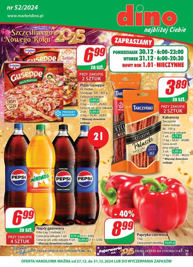 Gazetka promocyjna DINO str. 1