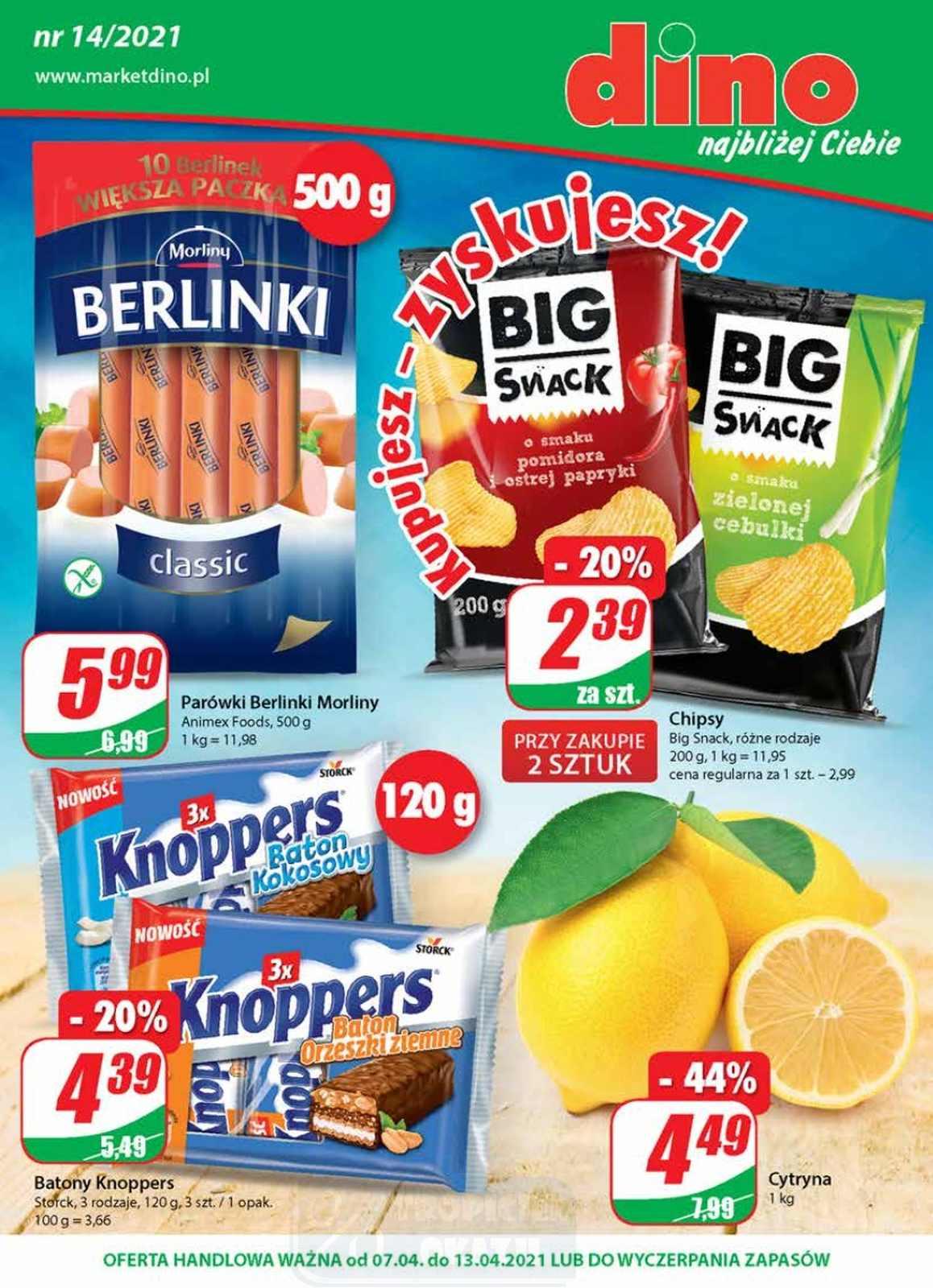 Gazetka promocyjna DINO str. 1