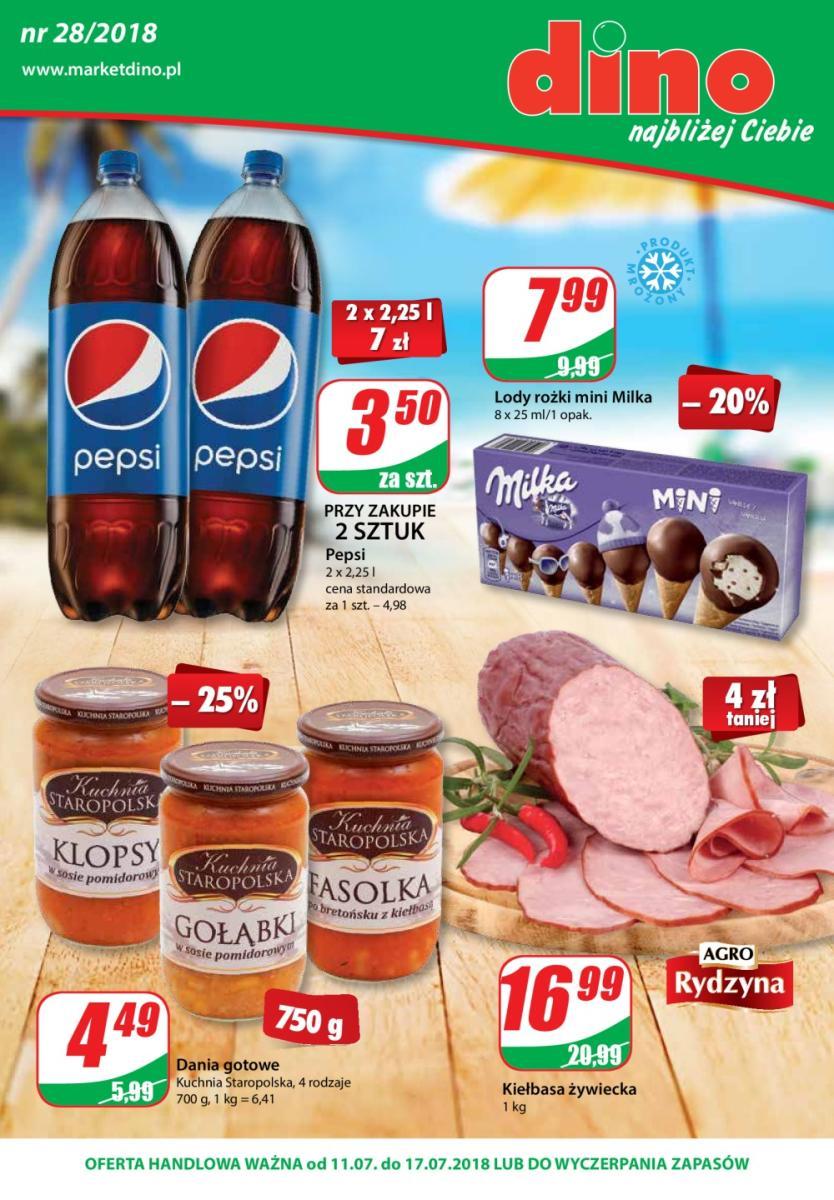 Gazetka promocyjna DINO str. 1