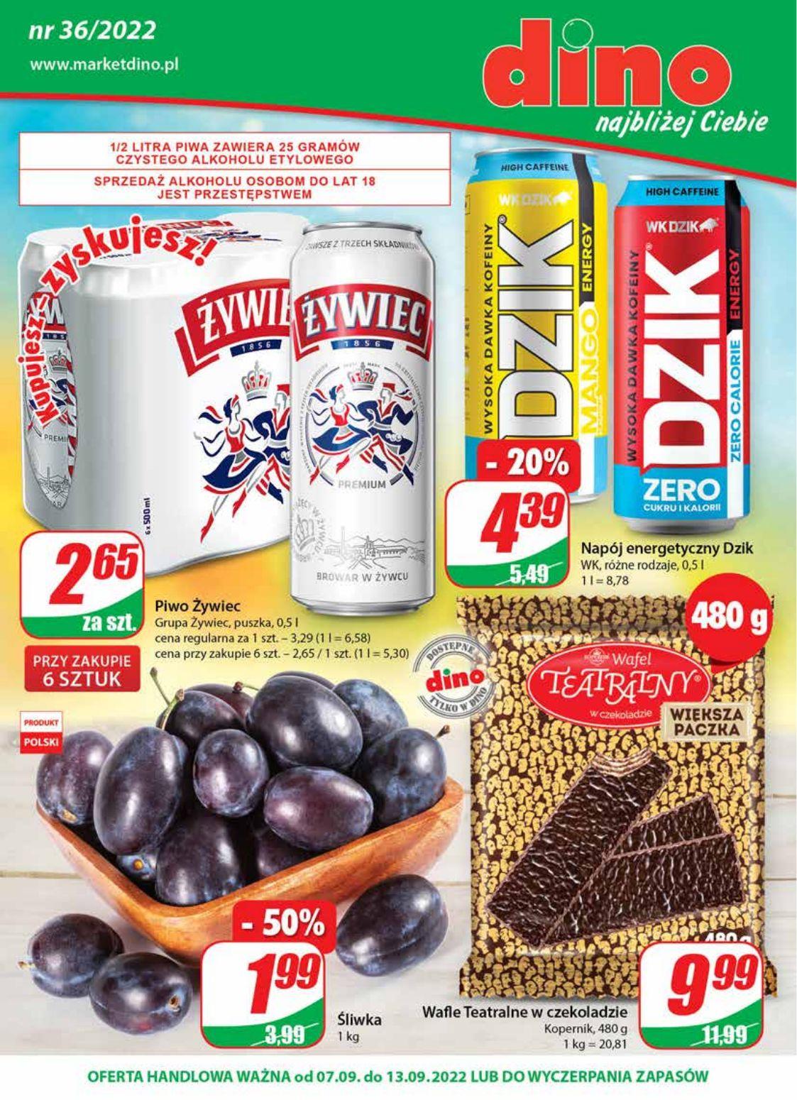 Gazetka promocyjna DINO str. 1