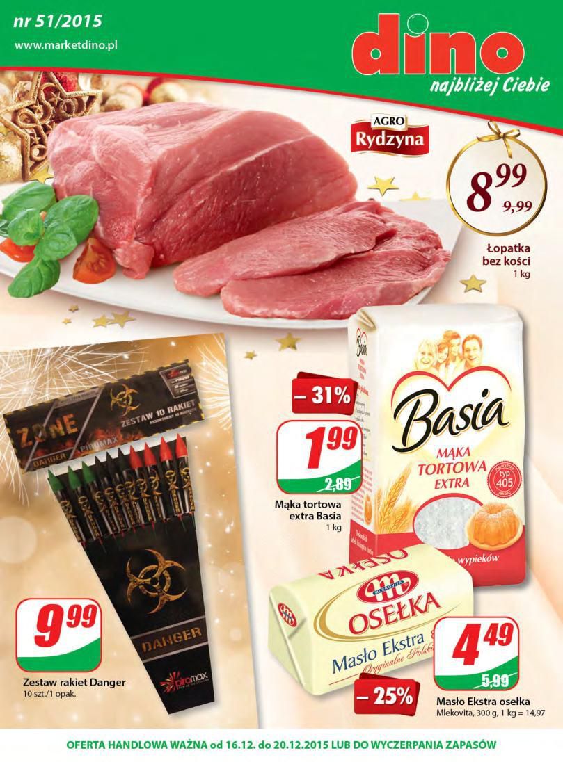Gazetka promocyjna DINO str. 1