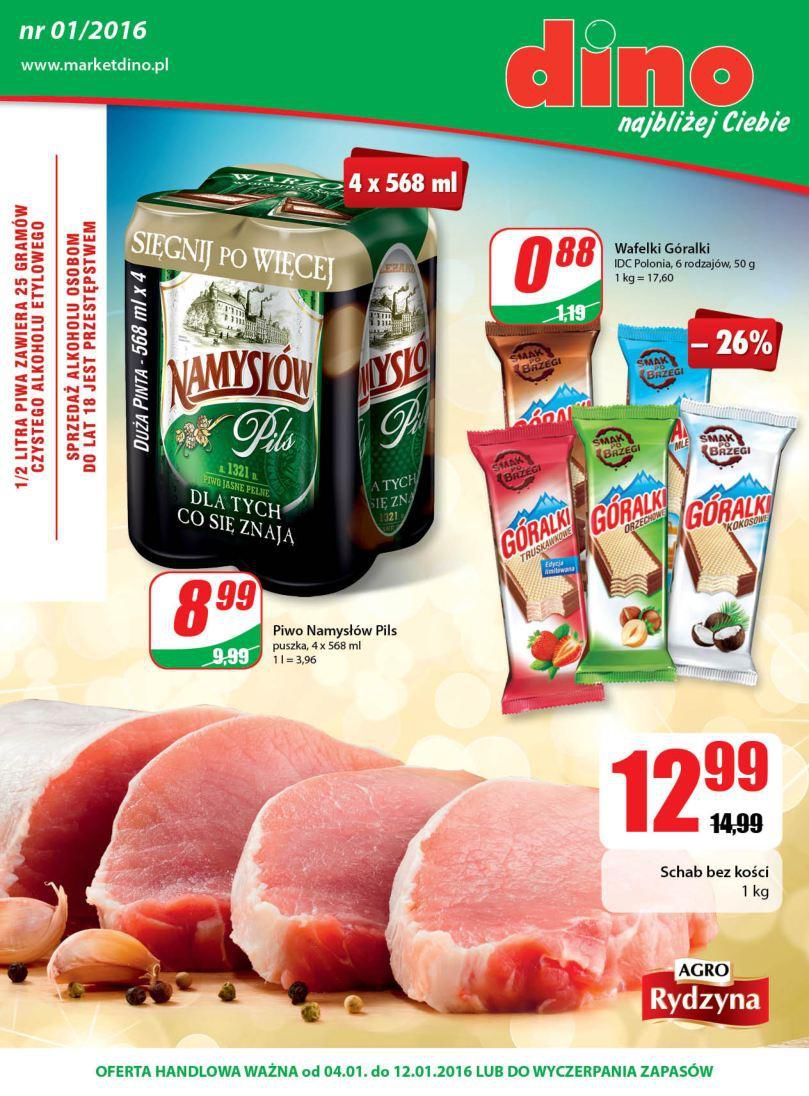 Gazetka promocyjna DINO str. 1