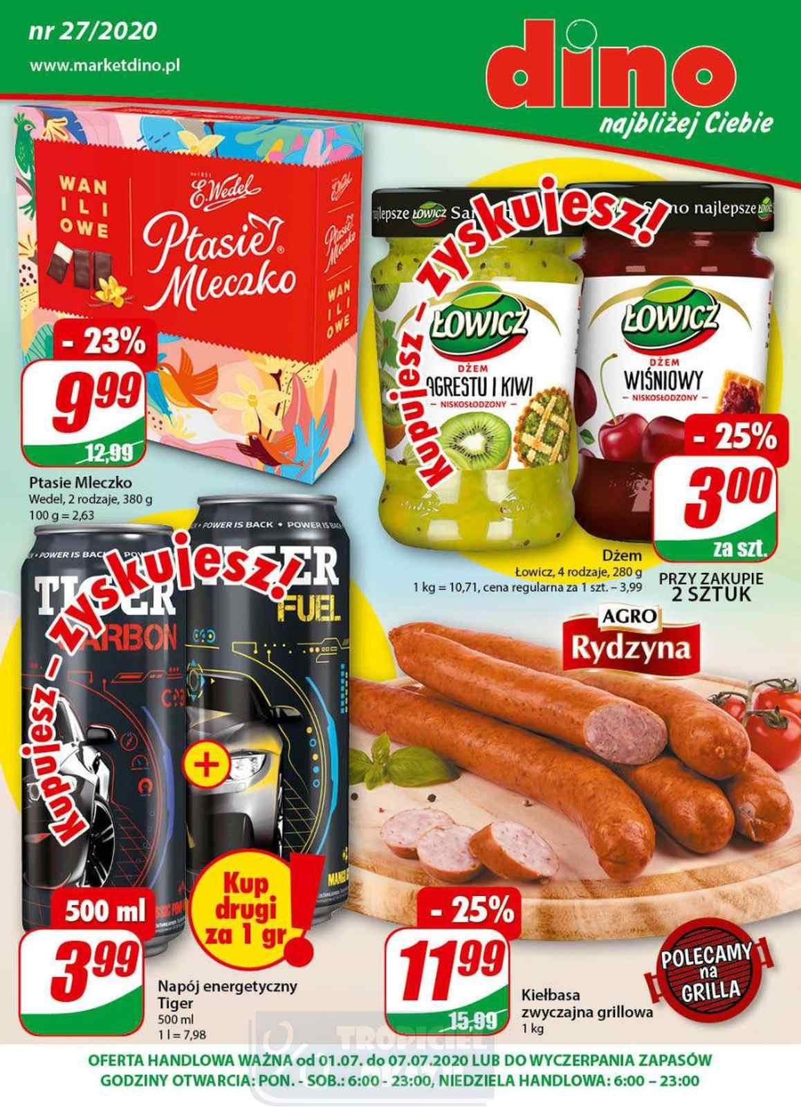 Gazetka promocyjna DINO str. 1