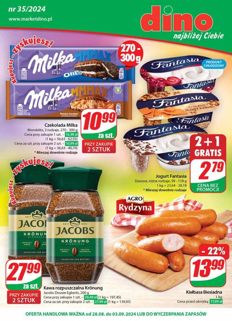 Gazetka promocyjna DINO str. 1
