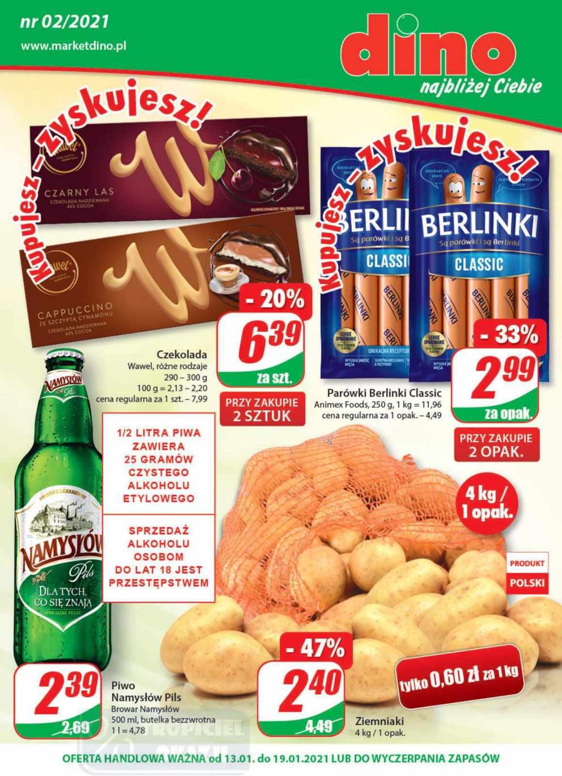 Gazetka promocyjna DINO str. 1