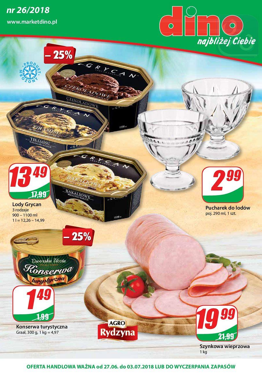 Gazetka promocyjna DINO str. 1