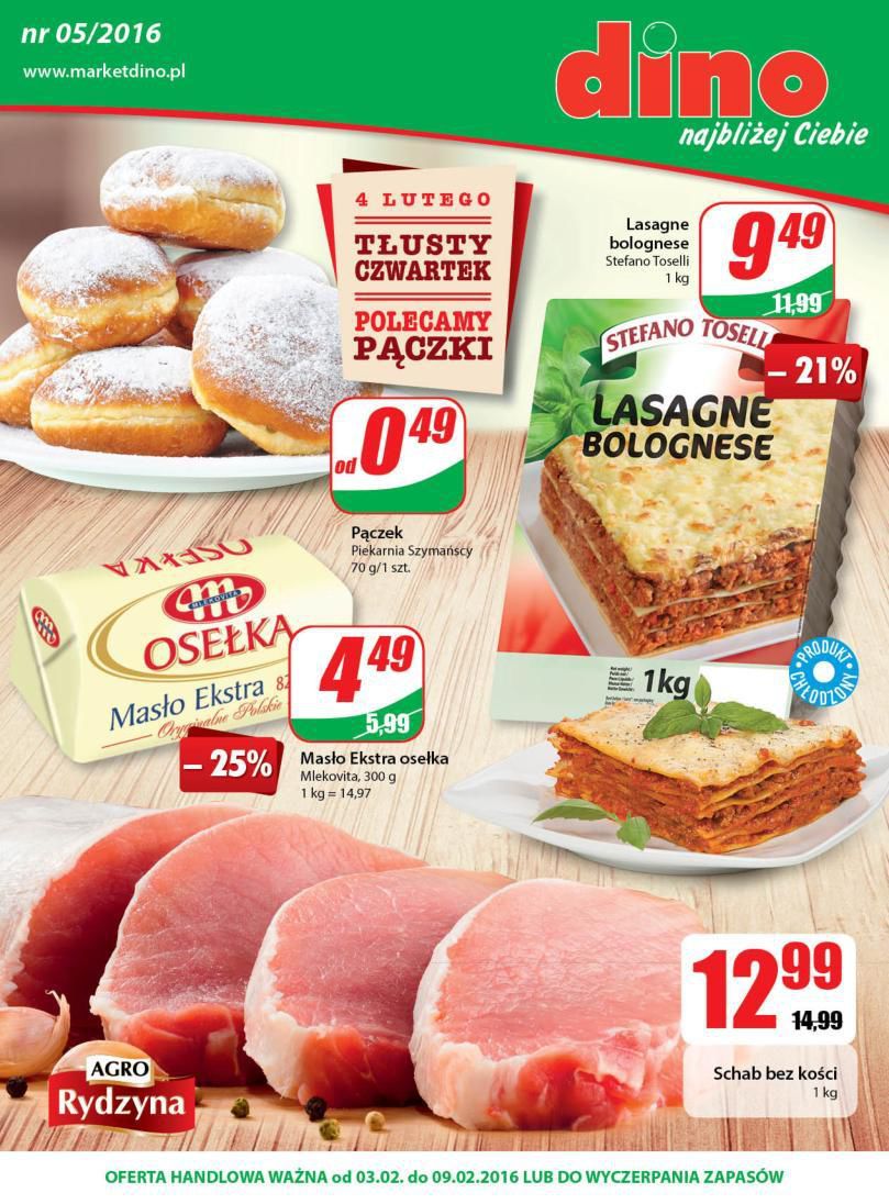 Gazetka promocyjna DINO str. 1