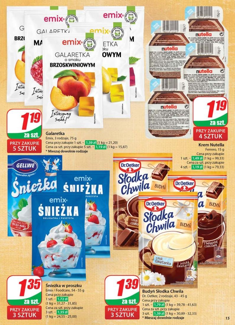 Gazetka promocyjna DINO str. 15