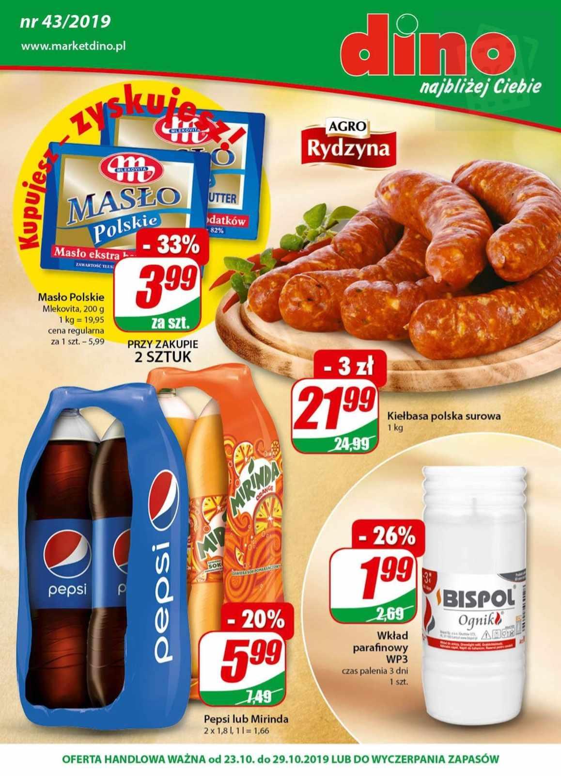 Gazetka promocyjna DINO str. 1