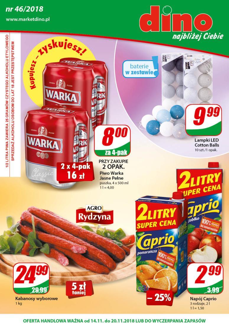 Gazetka promocyjna DINO str. 1