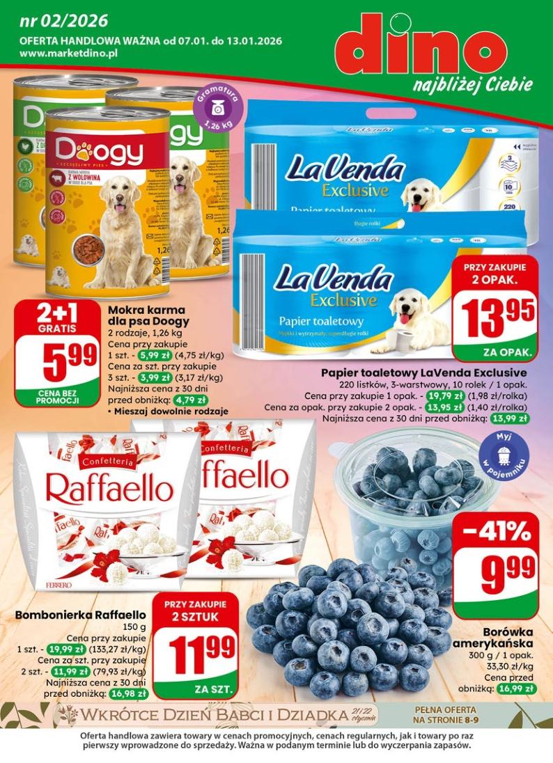 Gazetka promocyjna DINO str. 1