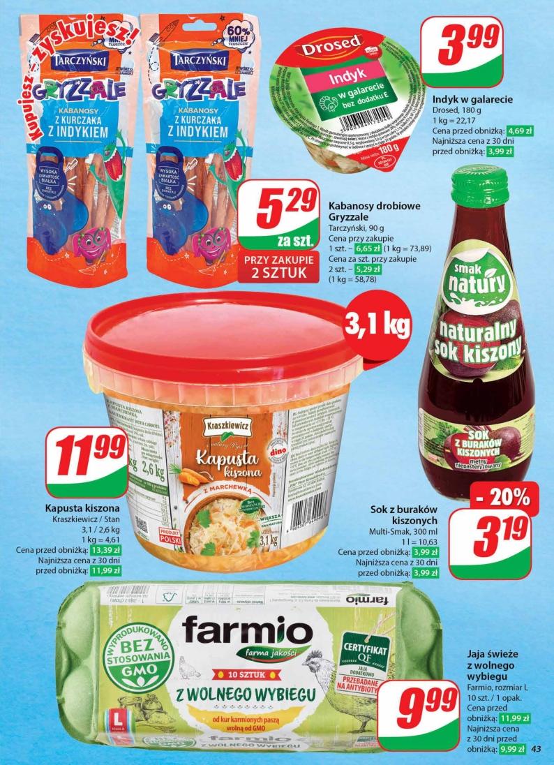 Gazetka promocyjna DINO str. 43