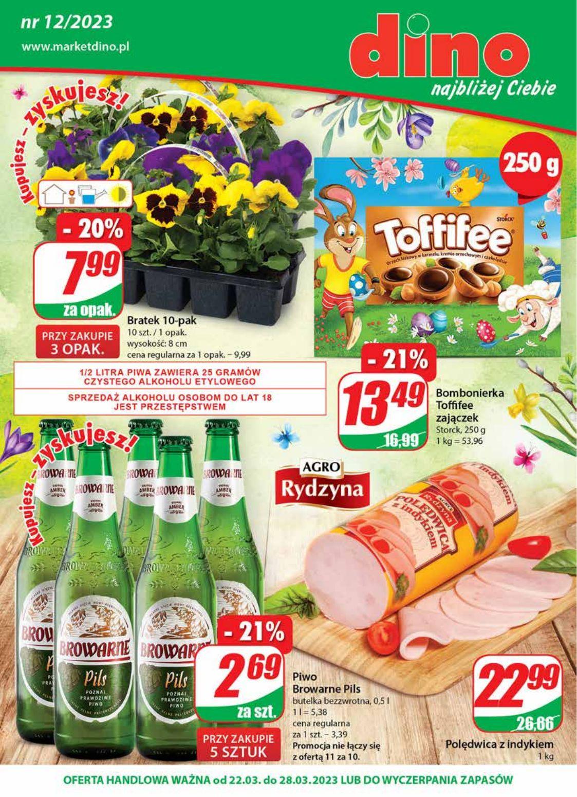 Gazetka promocyjna DINO str. 1