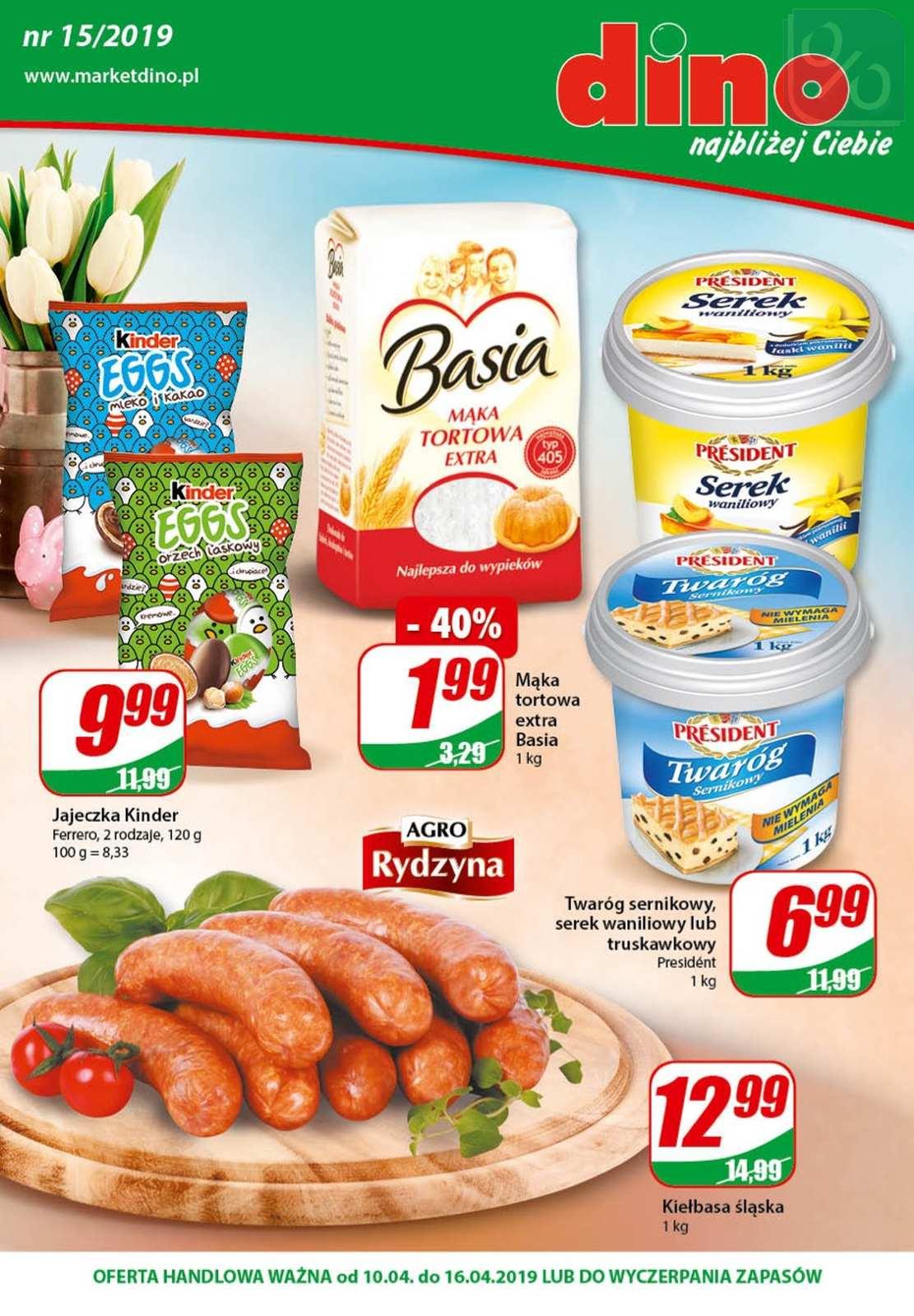 Gazetka promocyjna DINO str. 1