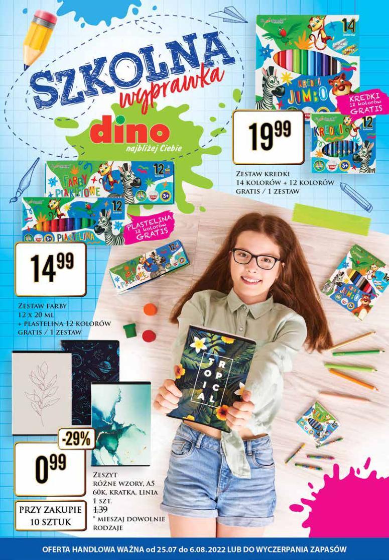 Gazetka promocyjna DINO str. 1