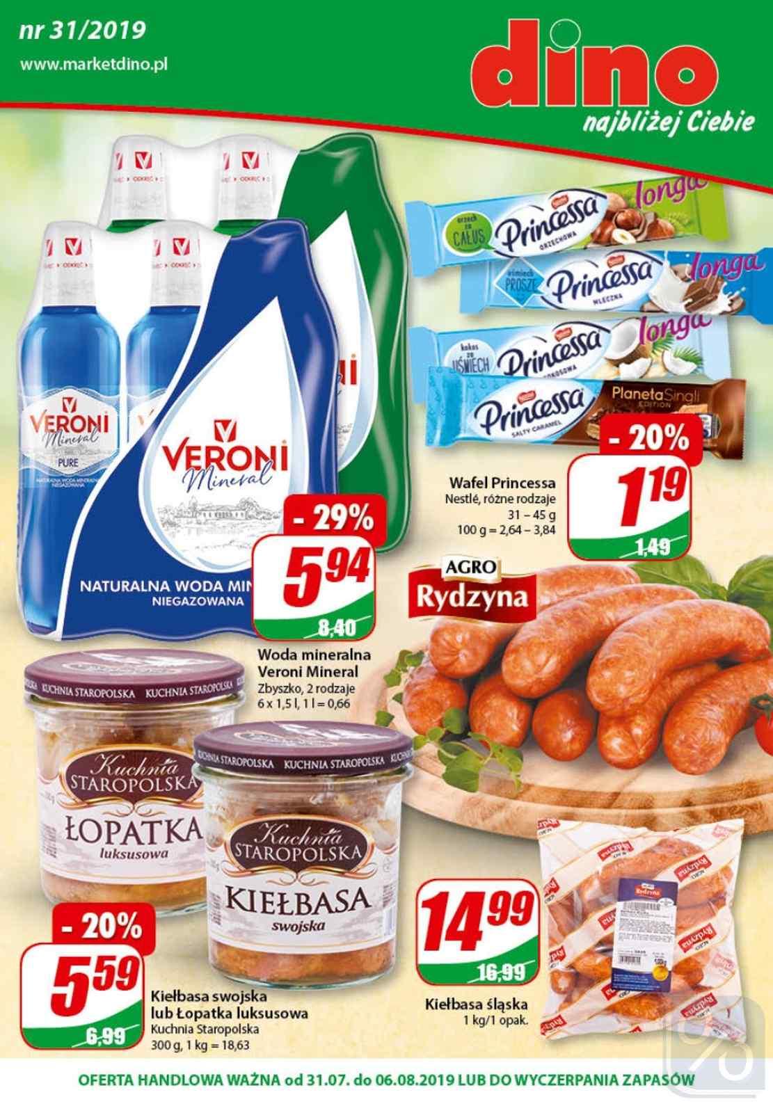 Gazetka promocyjna DINO str. 1