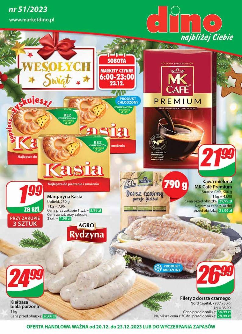 Gazetka promocyjna DINO str. 1