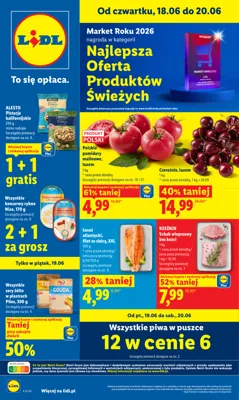 Lidl gazetka - od 18/06/2026 do 20/06/2026