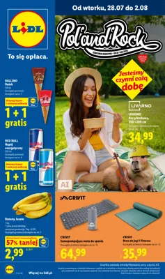 Lidl gazetka - od 30/07/2026 do 02/08/2026